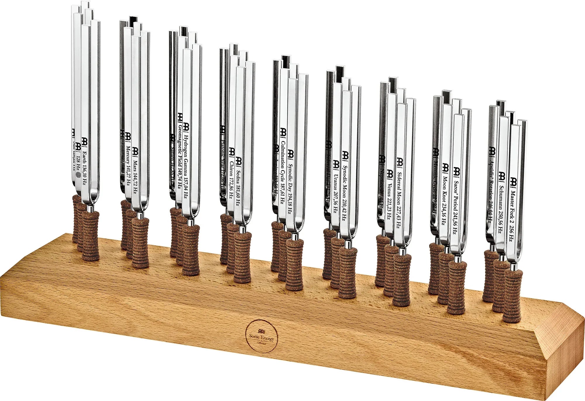 27-Piece Planetary Tuned Tuning Fork Set incl. Holder Utah Energy Healing Center