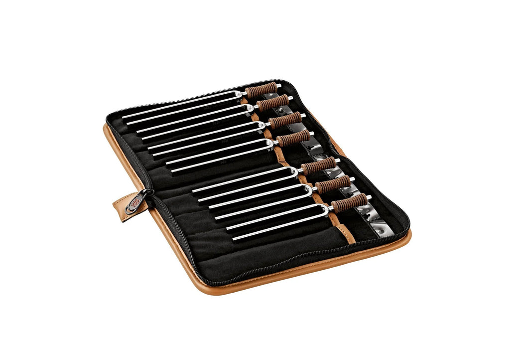 7-Piece Planetary Tuned Tuning Fork Chakra Set incl. Case Utah Energy Healing Center