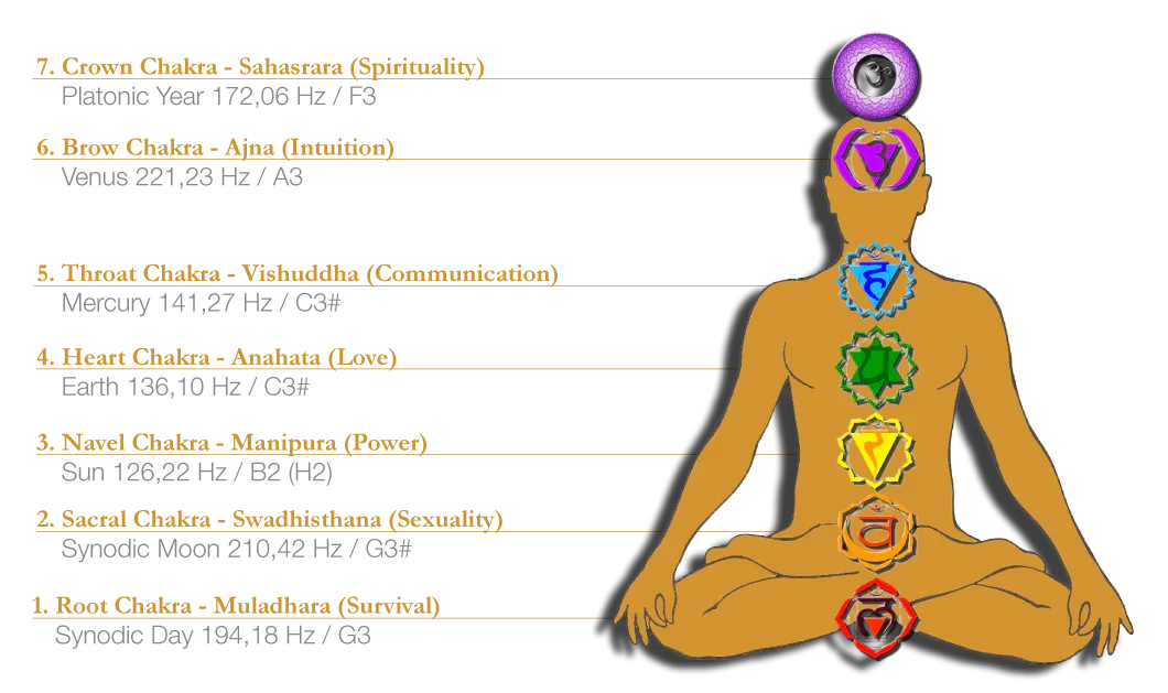 7-Piece Planetary Tuned Tuning Fork Chakra Set incl. Holder Utah Energy Healing Center
