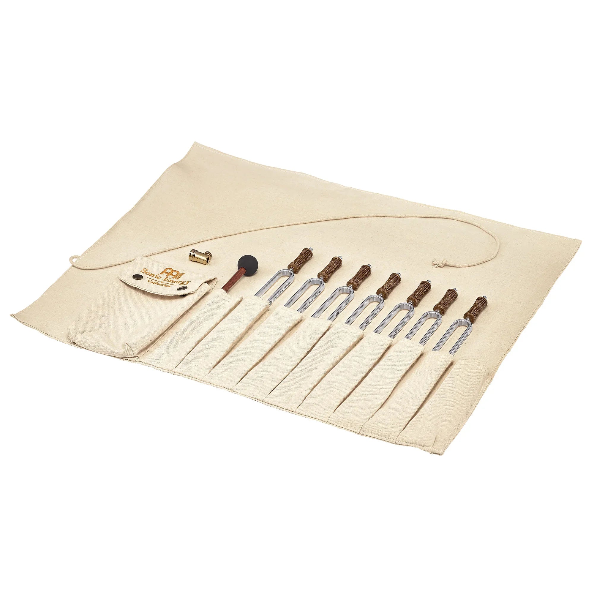 Planetary Tuned Tuning Fork Chakra Set, Incl. Rollup Bag & Tuning Fork Vibration Foot Utah Energy Healing Center