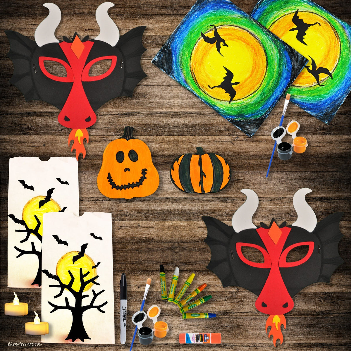 The Fiery Dragon The Kids Craft