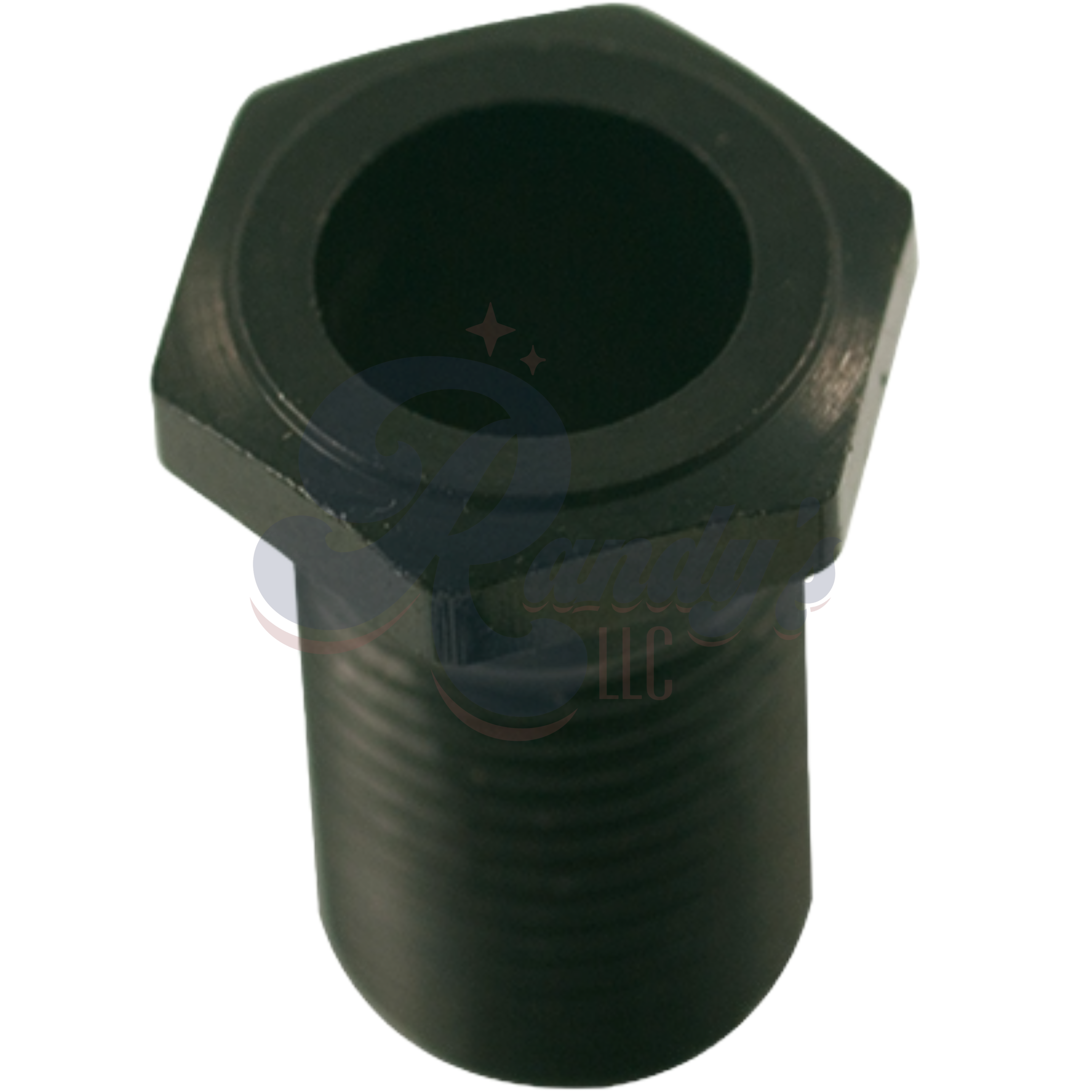 Kluson Replacement Threaded Hex Head Bushing For Contemporary Diecast Series Tuning Machines (Individual) - Fits GOTOH® & Grover® CLOSEOUT Randy's LLC