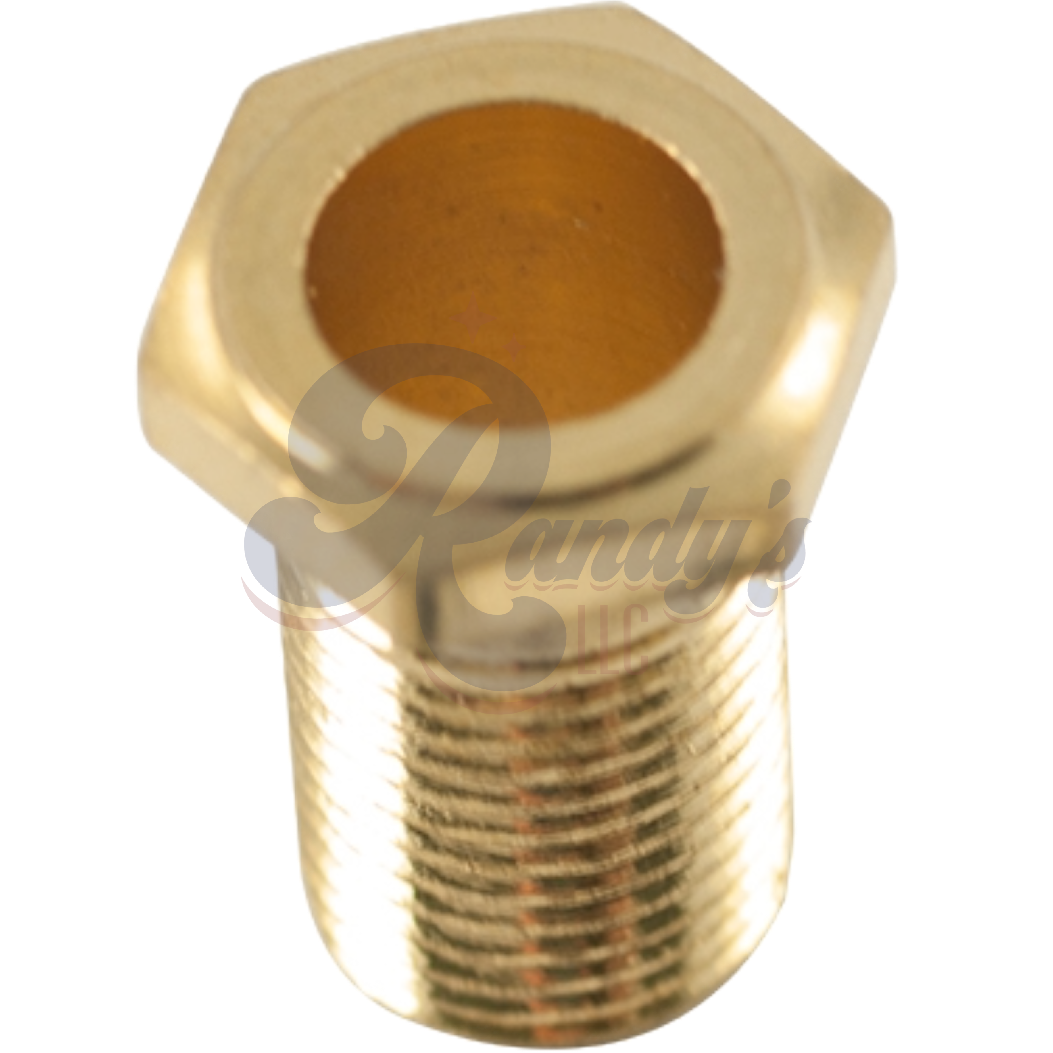 Kluson Replacement Threaded Hex Head Bushing For Contemporary Diecast Series Tuning Machines (Individual) - Fits GOTOH® & Grover® CLOSEOUT Randy's LLC