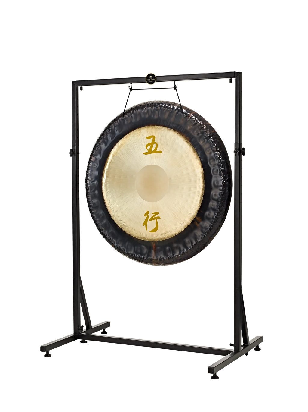 Framed Gong Stand, Up to 40", Black Powder-Coated Steel Utah Energy Healing Center