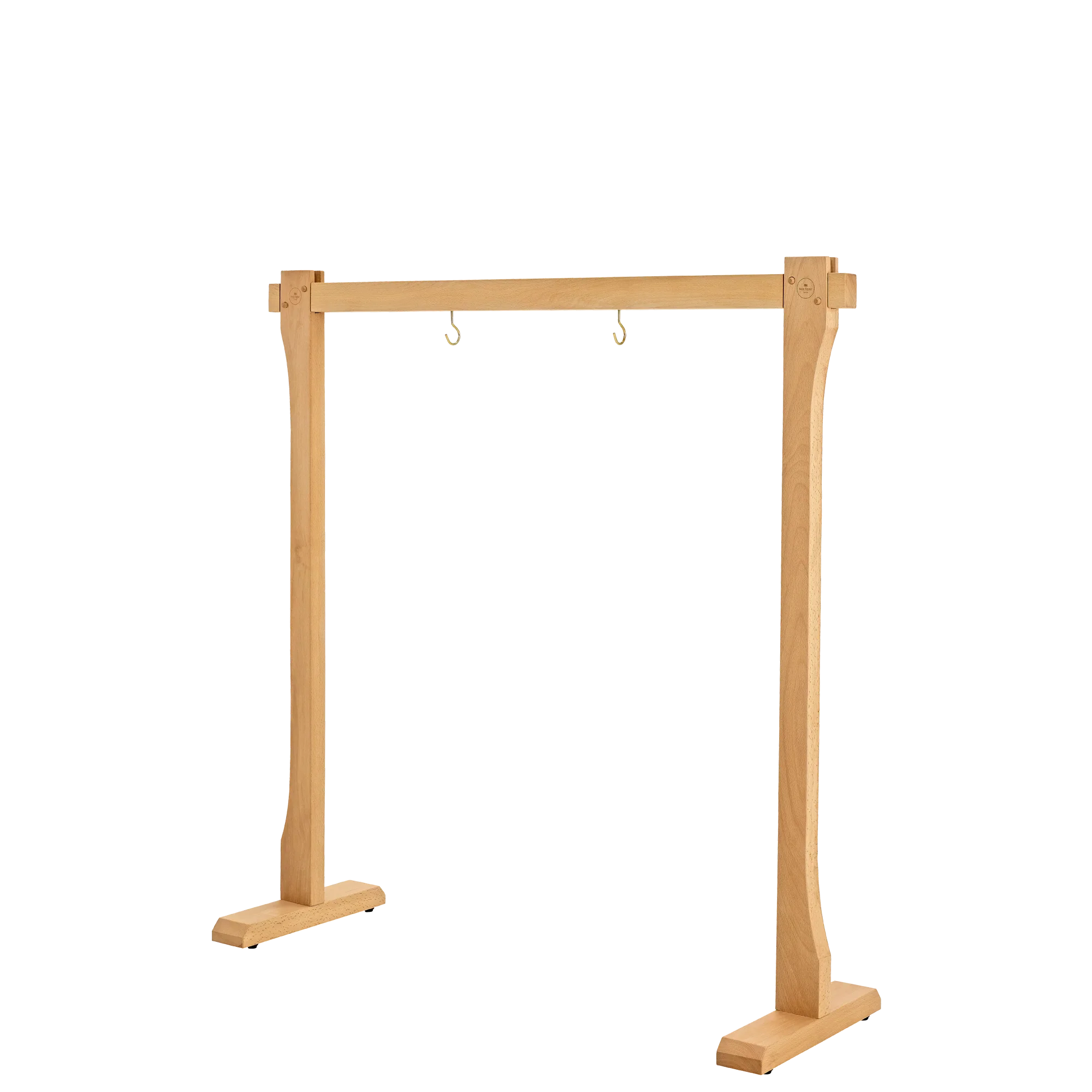 Wood Gong Stand, Large, Up to 40" Gong Size Utah Energy Healing Center