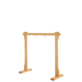 Wood Gong Stand, Medium, Up to 34" Gong Size Utah Energy Healing Center