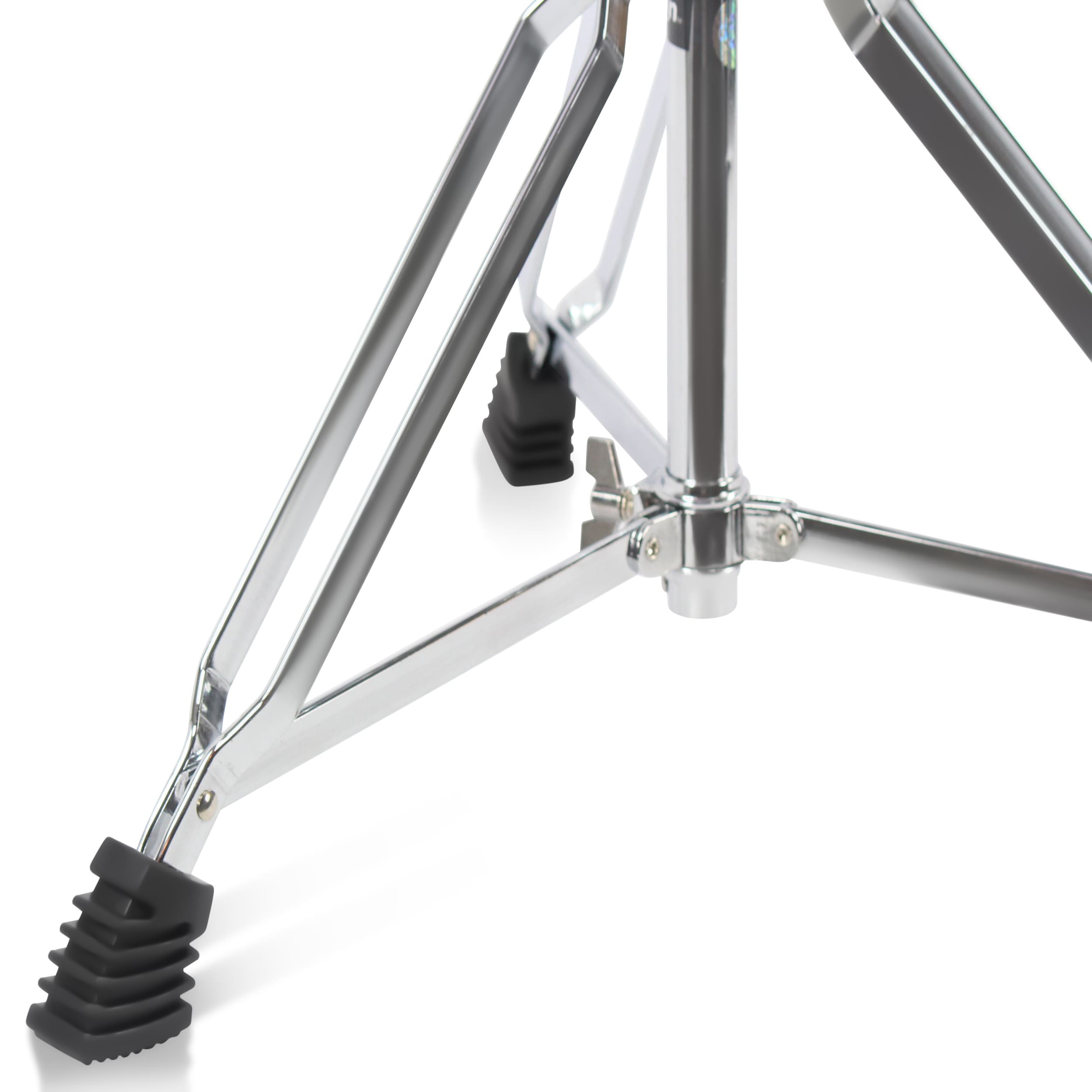 GRIFFIN Drum Throne with Backrest Support | Saddle Style Padded Leather Drummer Motorcycle Biker Seat | Swivel Adjustable Height Music Drum Chair | Musicians Guitar Stool | Percussion Tractor Top GeekStands.com