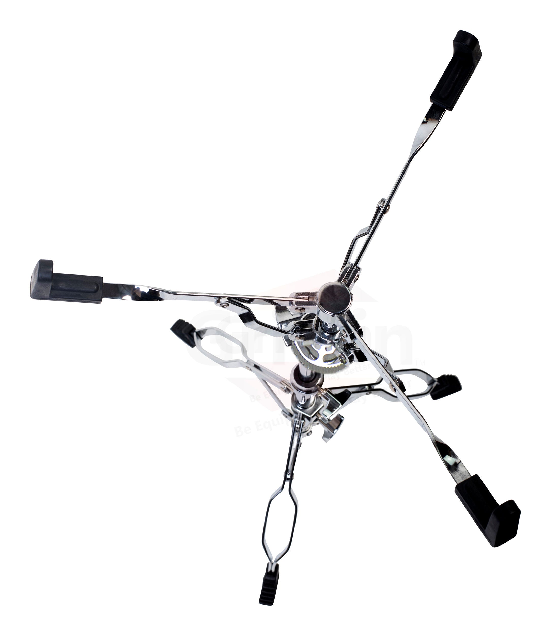 Drum Hardware Kit (3 Piece Set) by GRIFFIN - Kick Drum Pedal, Snare Stand & Straight Cymbal Stand - Deluxe Double-Chain Steel Pedal, Slip-Proof Gear Tilter & Clamp Basket Holder GeekStands.com