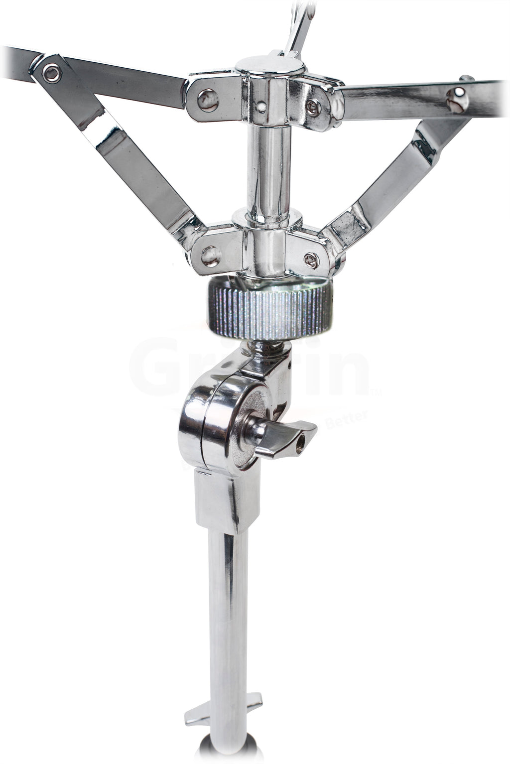Snare Drum Stand by GRIFFIN - Deluxe Percussion Hardware Base Kit - Double Braced, Light Weight Mount for Standard Snares, Tom Drums & Practice Pad GeekStands.com