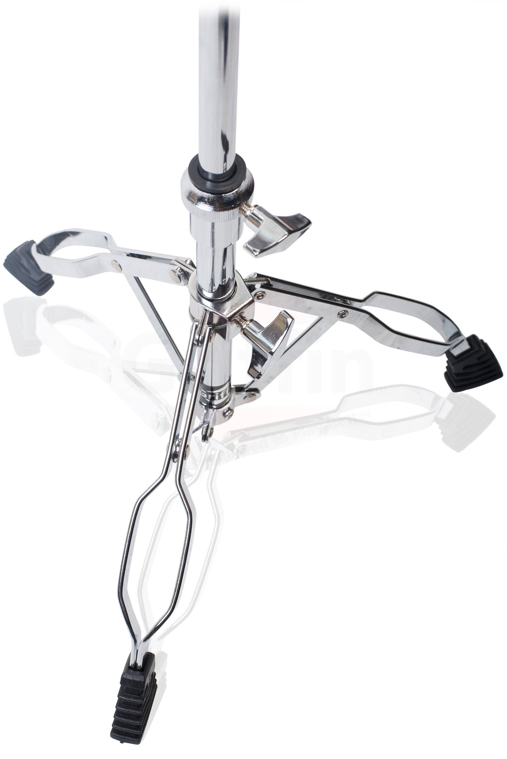 GRIFFIN Snare Stand & Drum Throne (2-Pack Set) - Chrome Percussion Hardware Kit with Double-Braced Lightweight Mount for Snares, Tom-Toms & Practice Pads - Slip-Proof Gear Tilter & Clamp Holder GeekStands.com