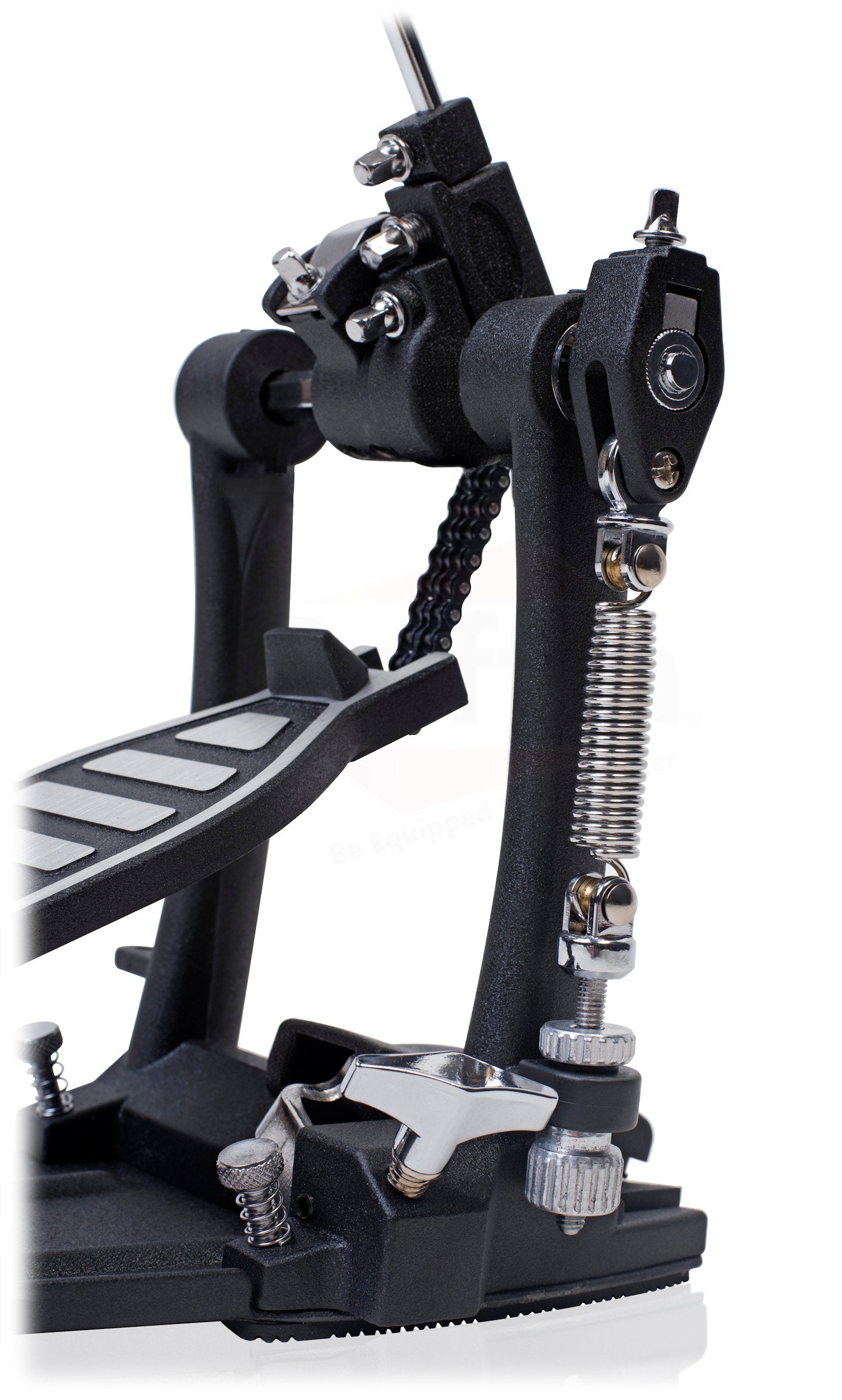 Drum Hardware Pack Complete 6 Piece Set by GRIFFIN - Full Size Percussion Stand Kit with Snare, Hi-Hat, Cymbal Boom, Throne Stool & Single Kick Pedal GeekStands.com