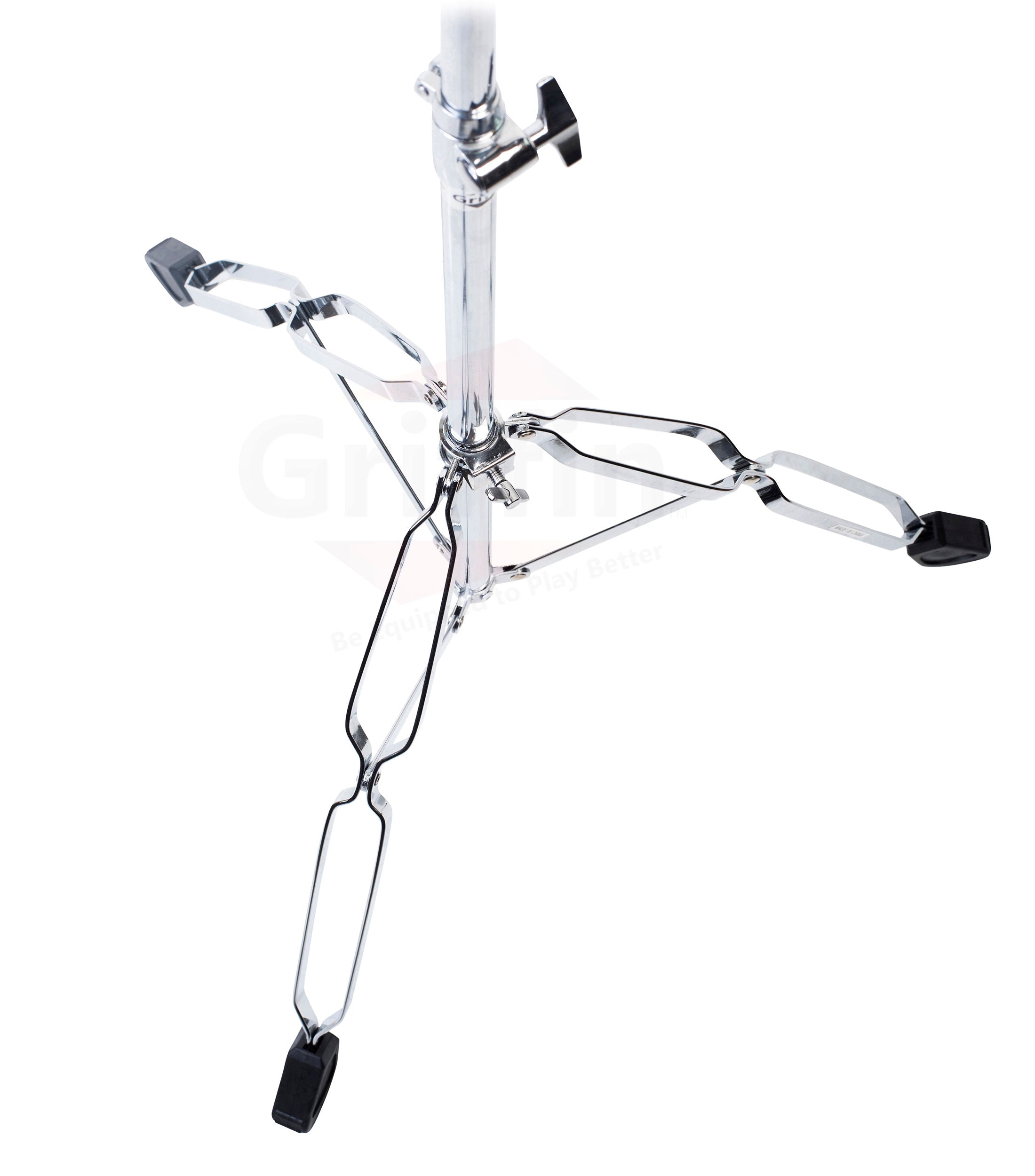 Cymbal Boom Stand & Straight Cymbal Stand Combo (Pack of 2) by GRIFFIN | Percussion Drum Hardware Set for Mounting & Holding Crash, Ride, Splash Cymbals | Arm Counterweight Adapter Kit & Double Braced GeekStands.com