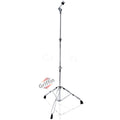 Straight Cymbal Stand by GRIFFIN - Deluxe Percussion Drum Hardware Set for Mounting Medium-Duty Crash, Ride & Splash Cymbals - Double Braced Legs GeekStands.com