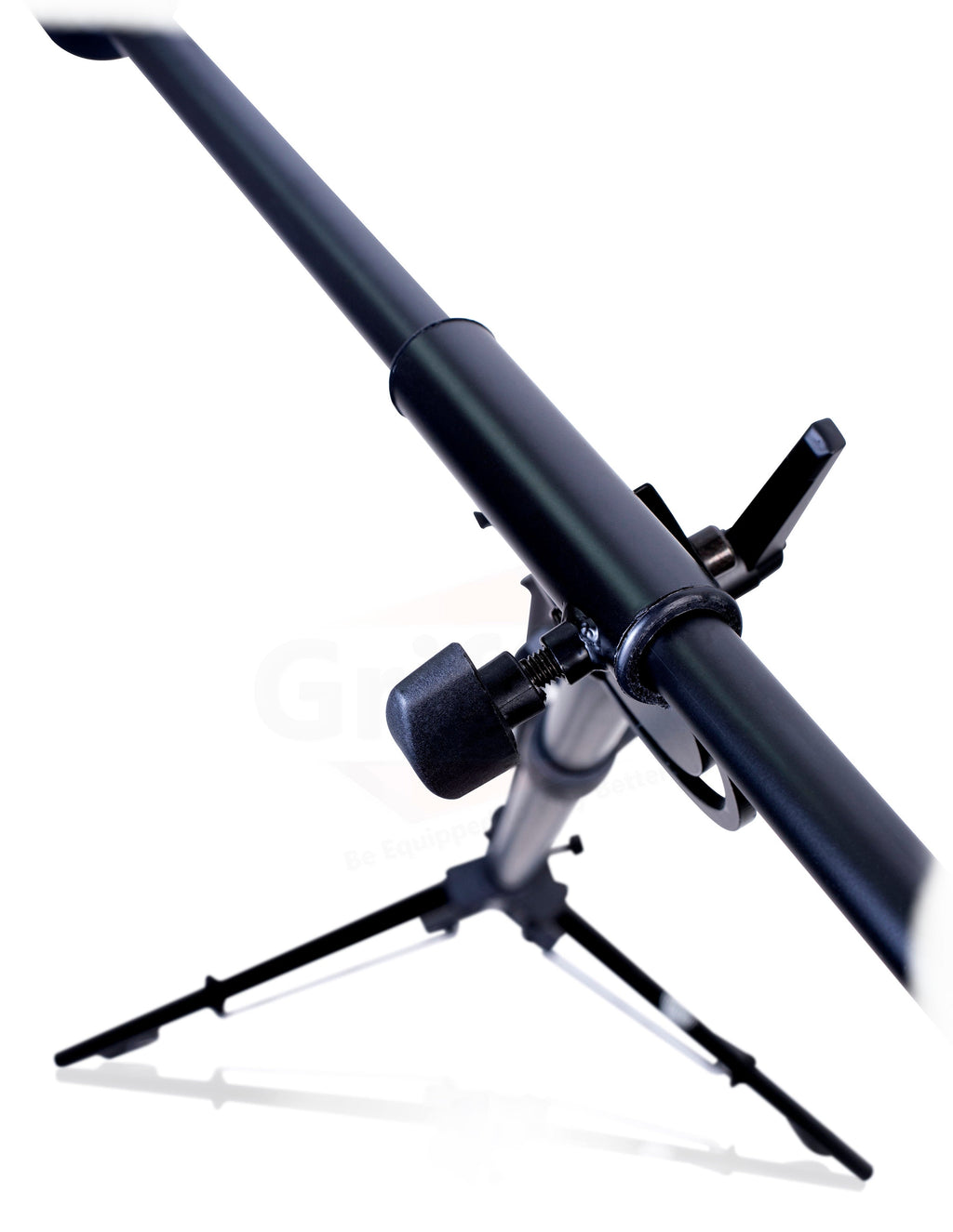 GRIFFIN Professional Studio Microphone Boom Stand with Casters - Extended Height Recording Mic Holder Tripod on Wheels - Tall Telescoping Arm Mount GeekStands.com