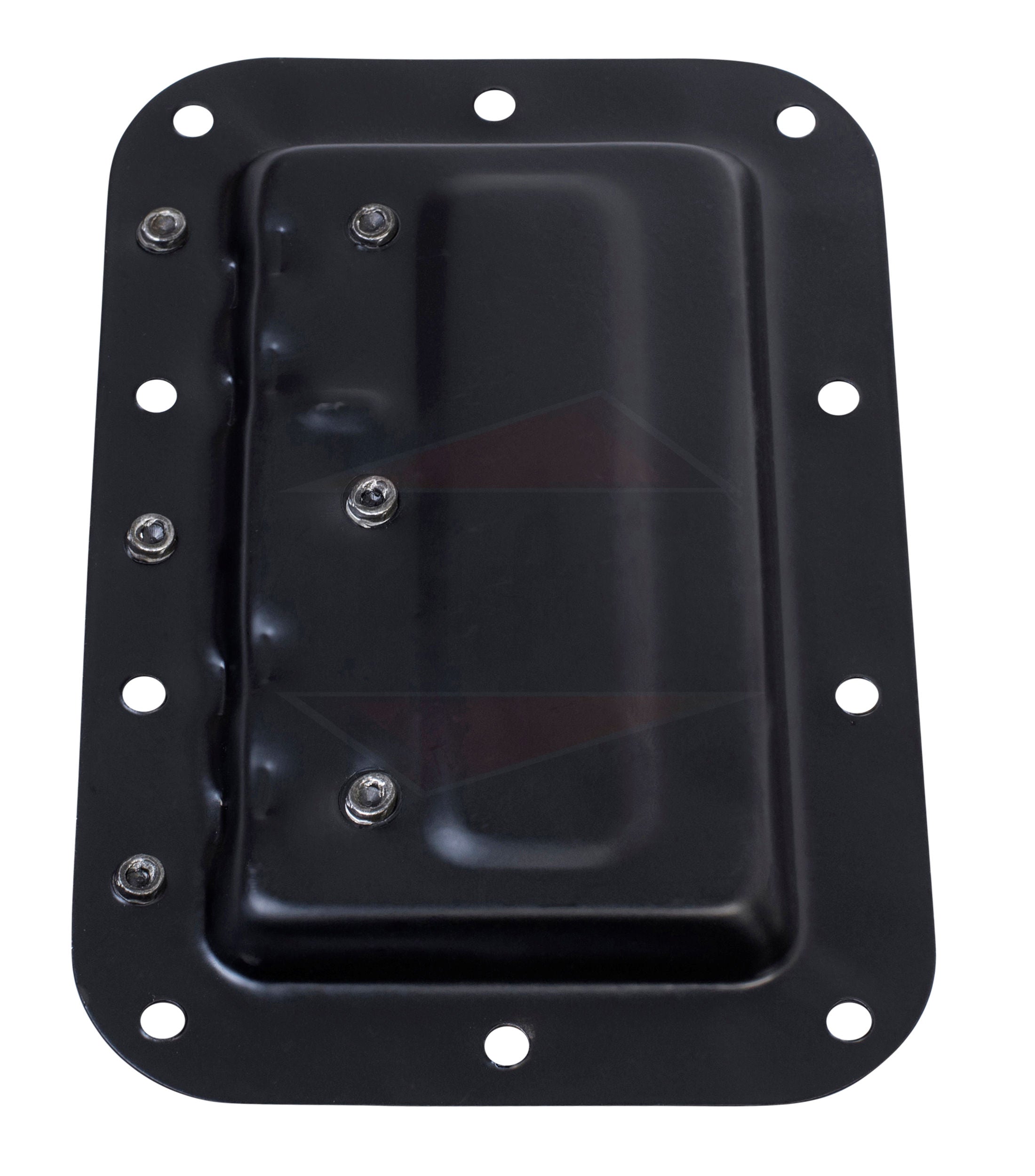8 PACK - GRIFFIN Recessed Speaker Cabinet Handles for Rack Road Flight Case | Spring Loaded Flush Metal Flip Pull with Grip Rubber Padding for Trunk Chest Carry Case | DJ PA Pro-Audio Stage Gear Parts GeekStands.com