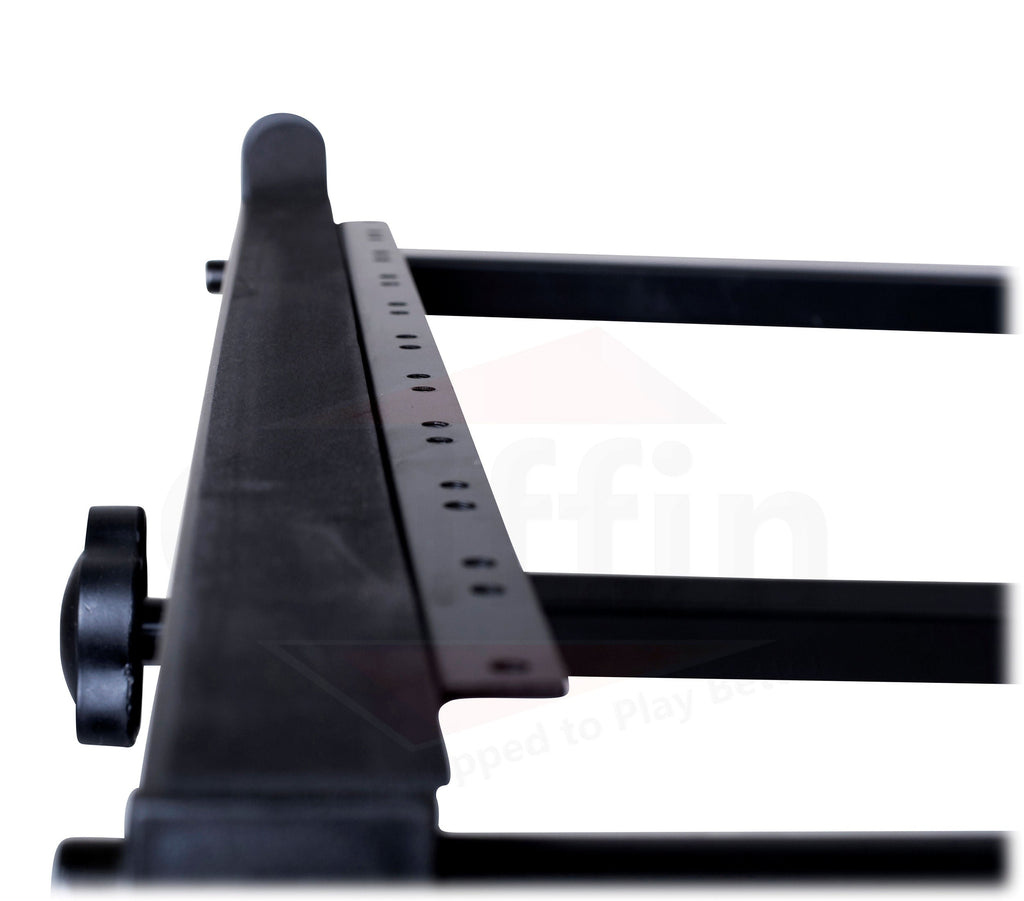 Rack Mount Rolling Stand & Adjustable Mixer Platform Rails by GRIFFIN - 19U Cart Holder for Music Studio Booth Pro Audio Recording Cabinet Equipment GeekStands.com