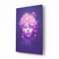Pink Bubbles Glass Wall Art || Designer Collection Insigneart USA