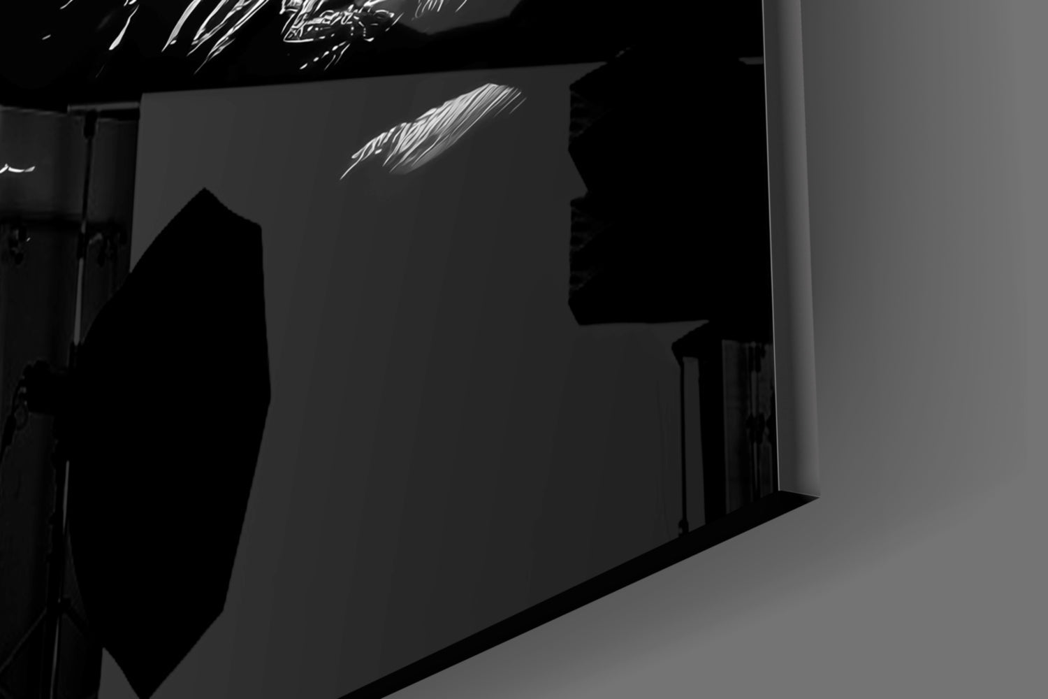 Loneliness in Space Glass Wall Art || Designer Collection Insigneart USA
