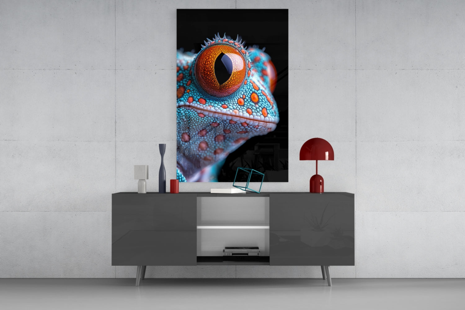Cosmic Eyes Glass Wall Art || Designer Collection Insigneart USA