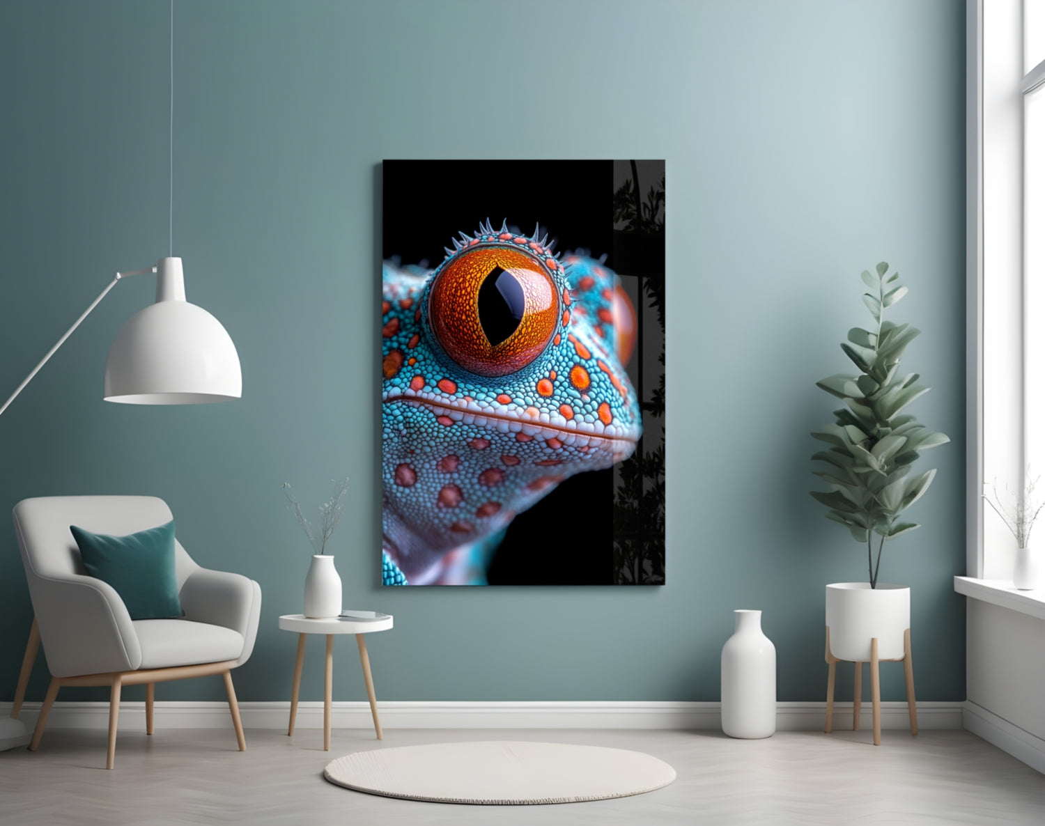 Cosmic Eyes Glass Wall Art || Designer Collection Insigneart USA