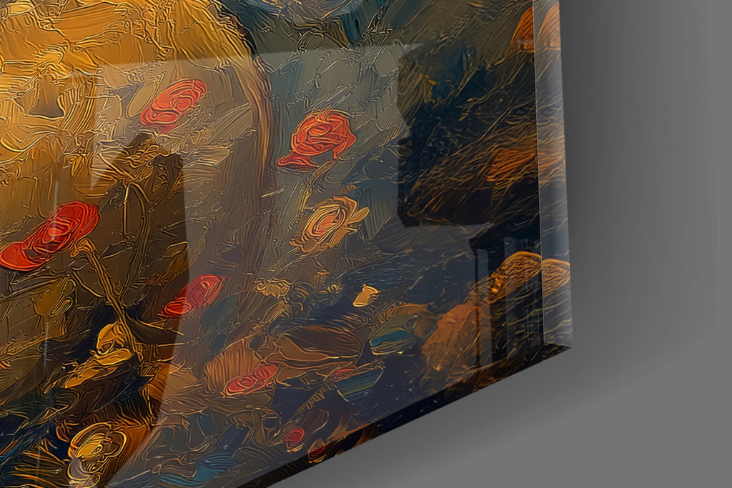 The Little Prince: Starry Night Glass Wall Art || Designer Collection Insigneart USA