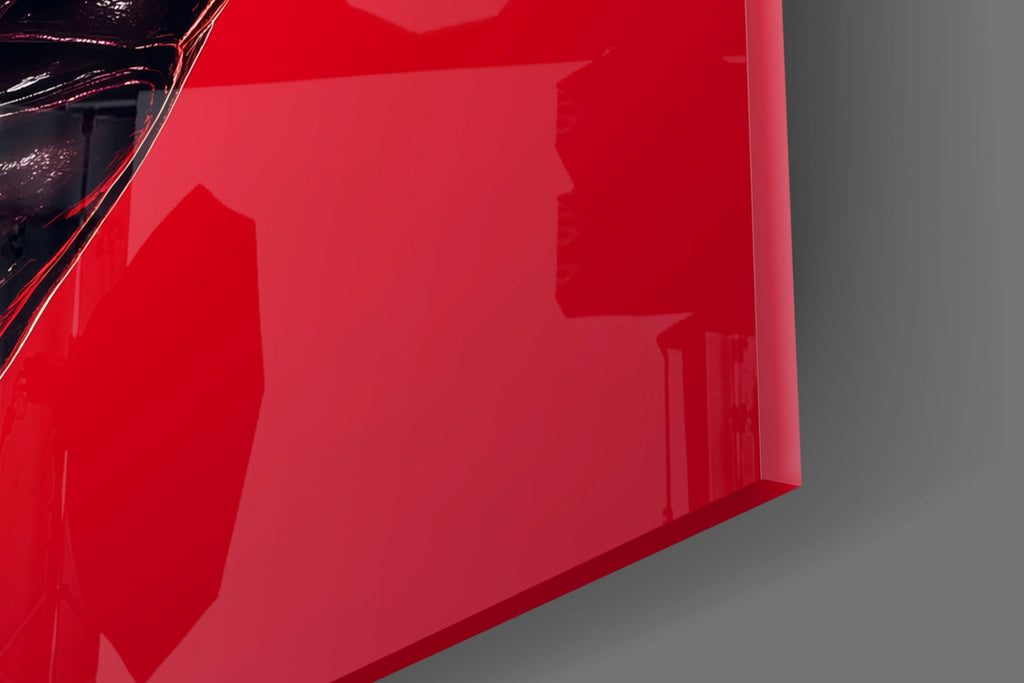 Alien: Red Menace Glass Wall Art || Designer Collection Insigneart USA