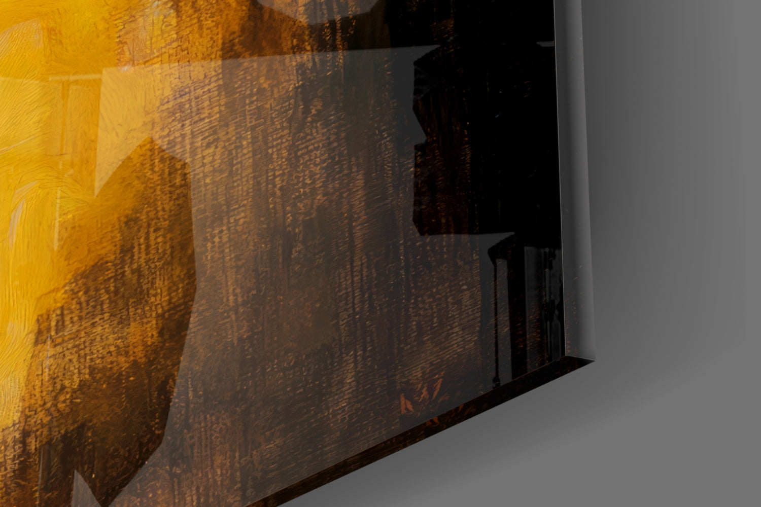 Panda with a Pearl Earring Glass Wall Art || Designer Collection Insigneart USA