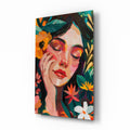Spring Beauty Glass Wall Art || Designer Collection Insigneart USA