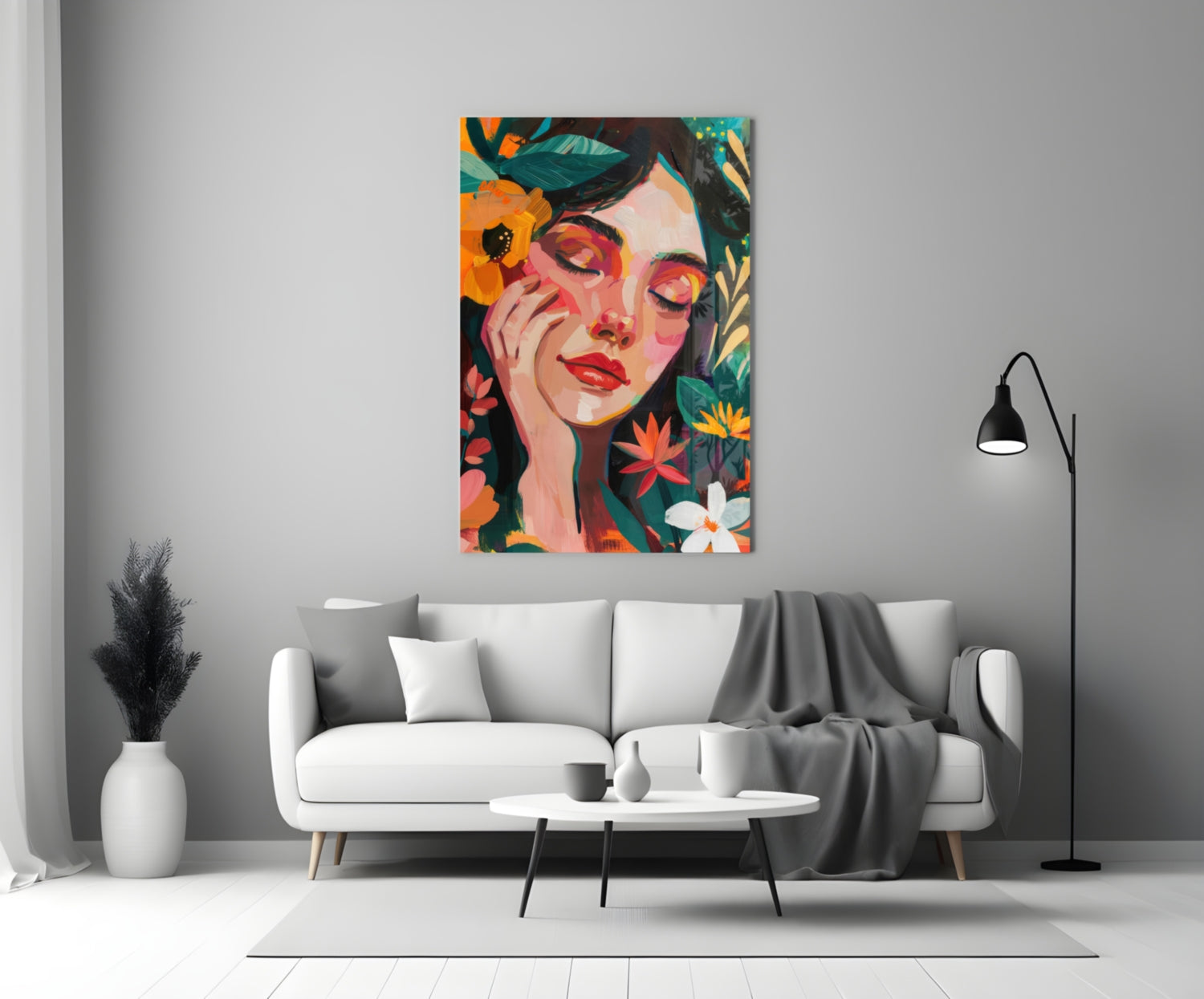 Spring Beauty Glass Wall Art || Designer Collection Insigneart USA