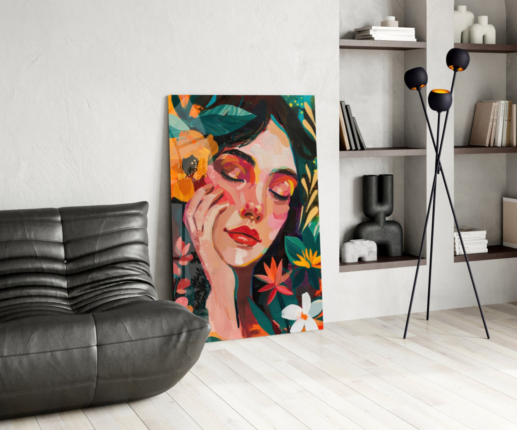 Spring Beauty Glass Wall Art || Designer Collection Insigneart USA