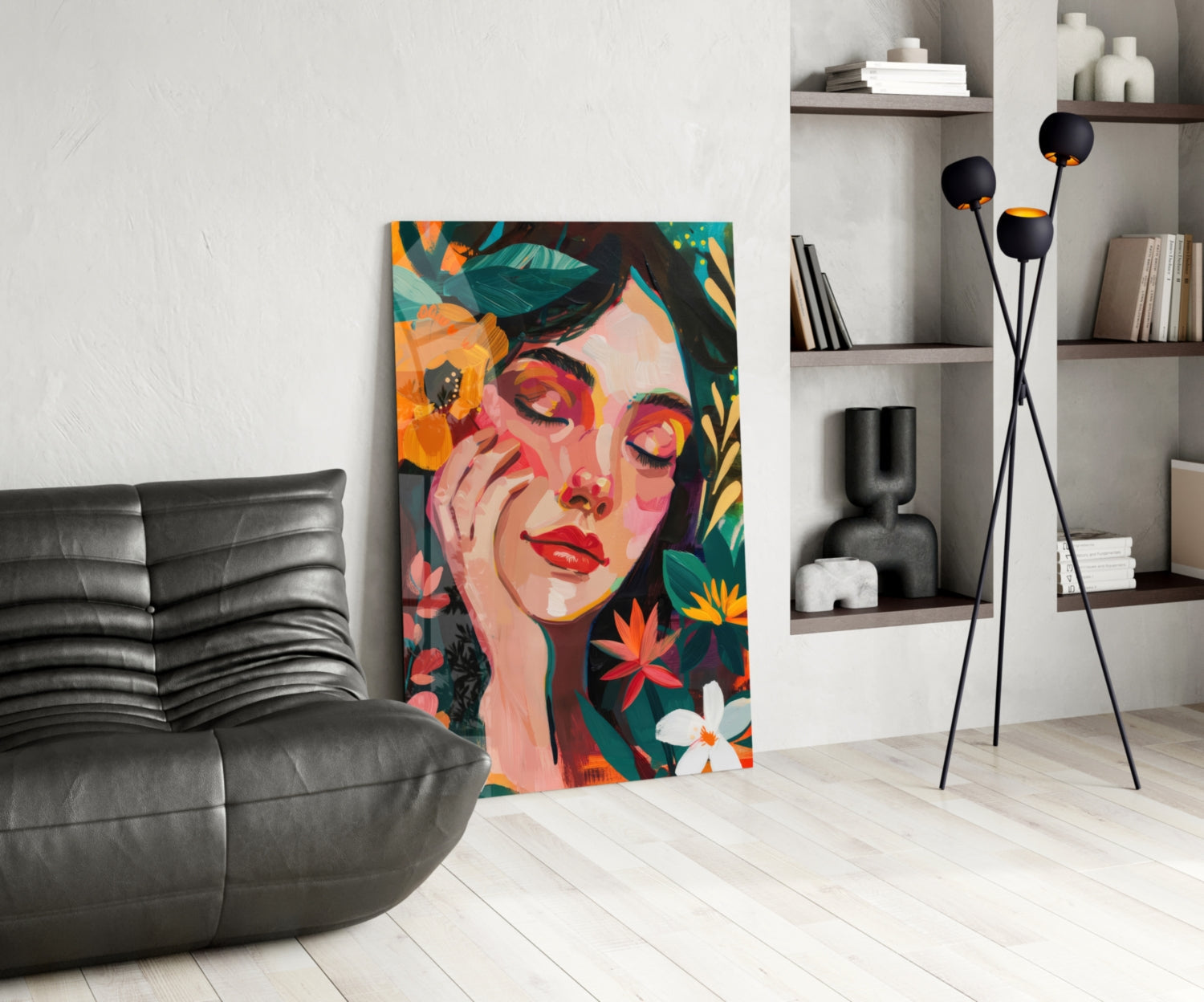 Spring Beauty Glass Wall Art || Designer Collection Insigneart USA