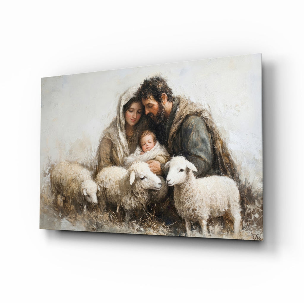 Holy Presence Glass Wall Art || Designer Collection Insigneart USA