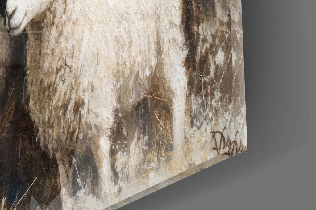 Holy Presence Glass Wall Art || Designer Collection Insigneart USA