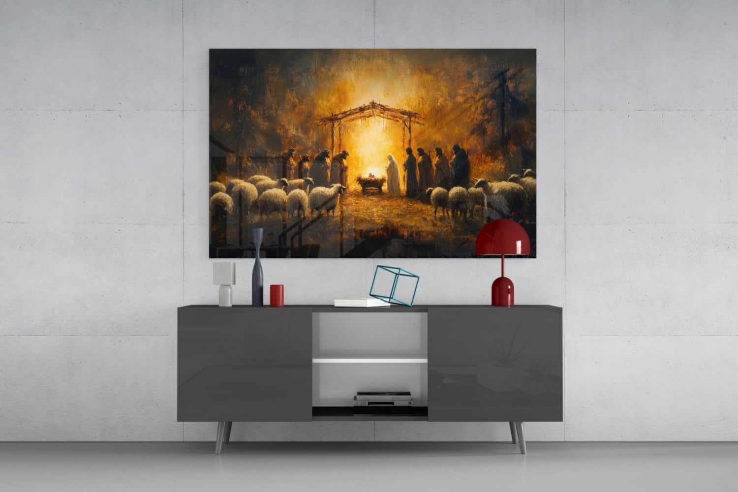 Birth Glass Wall Art || Designer Collection Insigneart USA
