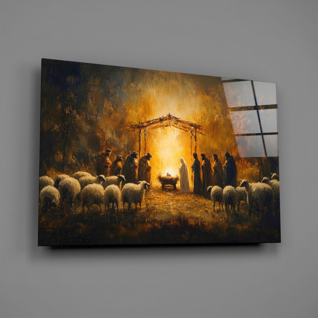 Birth Glass Wall Art || Designer Collection Insigneart USA