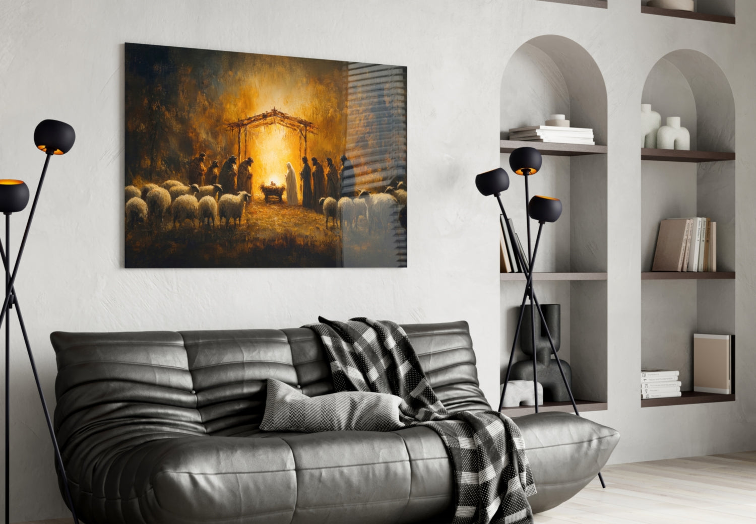 Birth Glass Wall Art || Designer Collection Insigneart USA