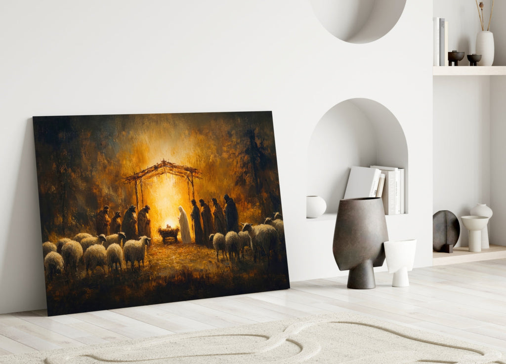 Birth Glass Wall Art || Designer Collection Insigneart USA