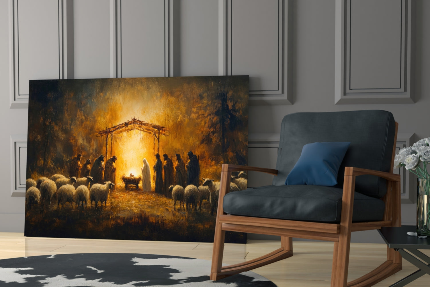 Birth Glass Wall Art || Designer Collection Insigneart USA