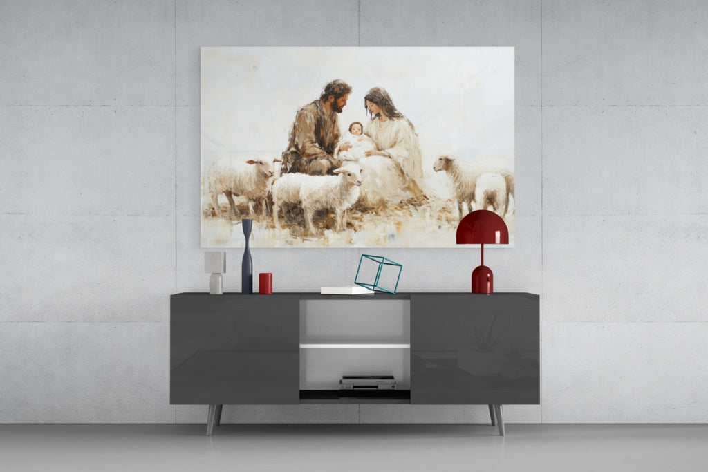 Respect of the Shepherds Glass Wall Art || Designer Collection Insigneart USA