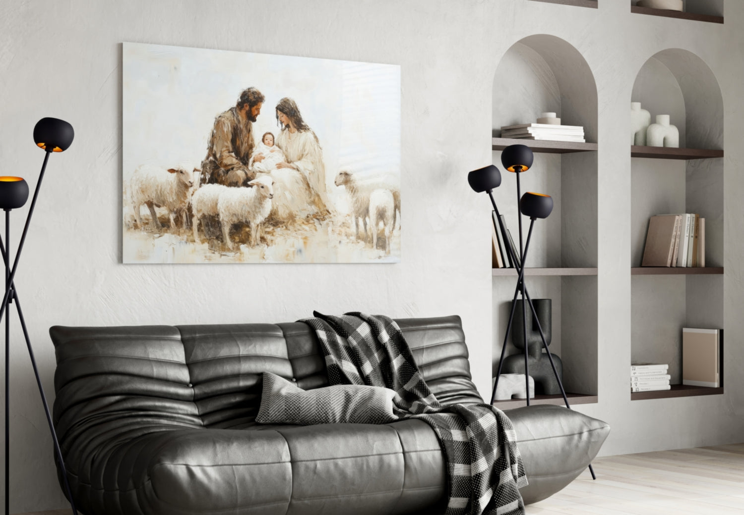 Respect of the Shepherds Glass Wall Art || Designer Collection Insigneart USA