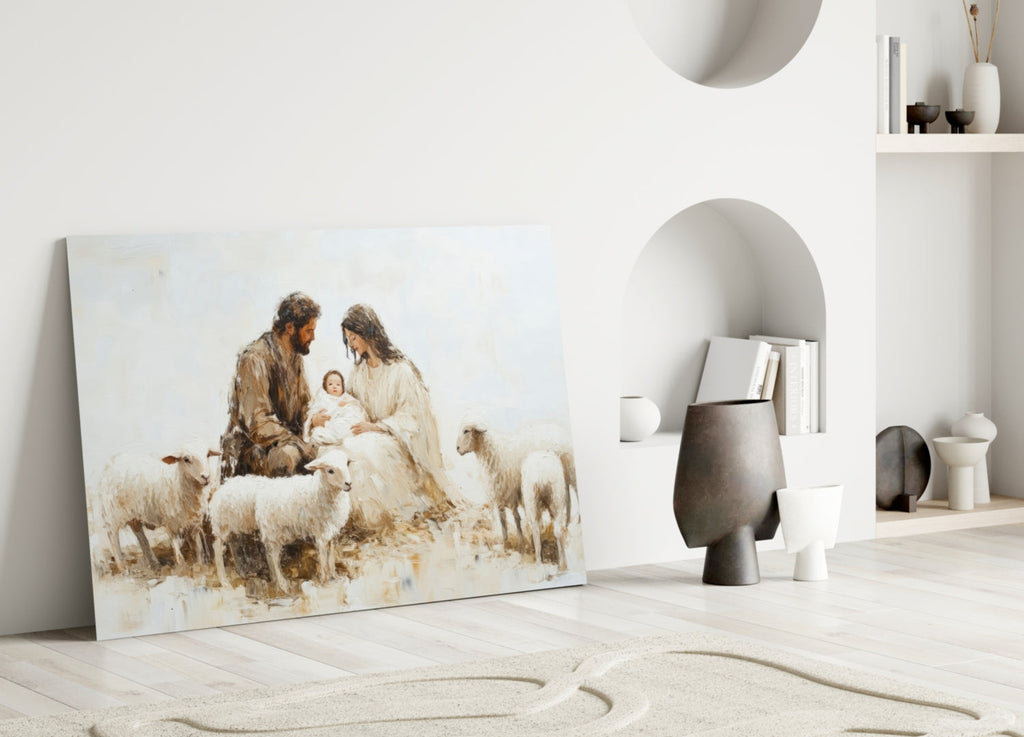 Respect of the Shepherds Glass Wall Art || Designer Collection Insigneart USA
