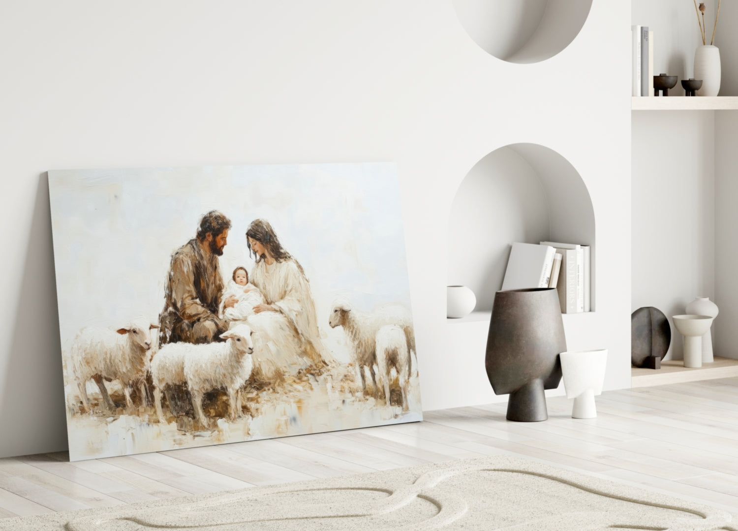 Respect of the Shepherds Glass Wall Art || Designer Collection Insigneart USA