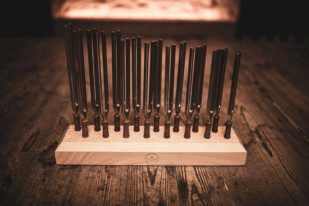 16-Piece Planetary Tuned Therapy Tuning Fork Set Utah Energy Healing Center
