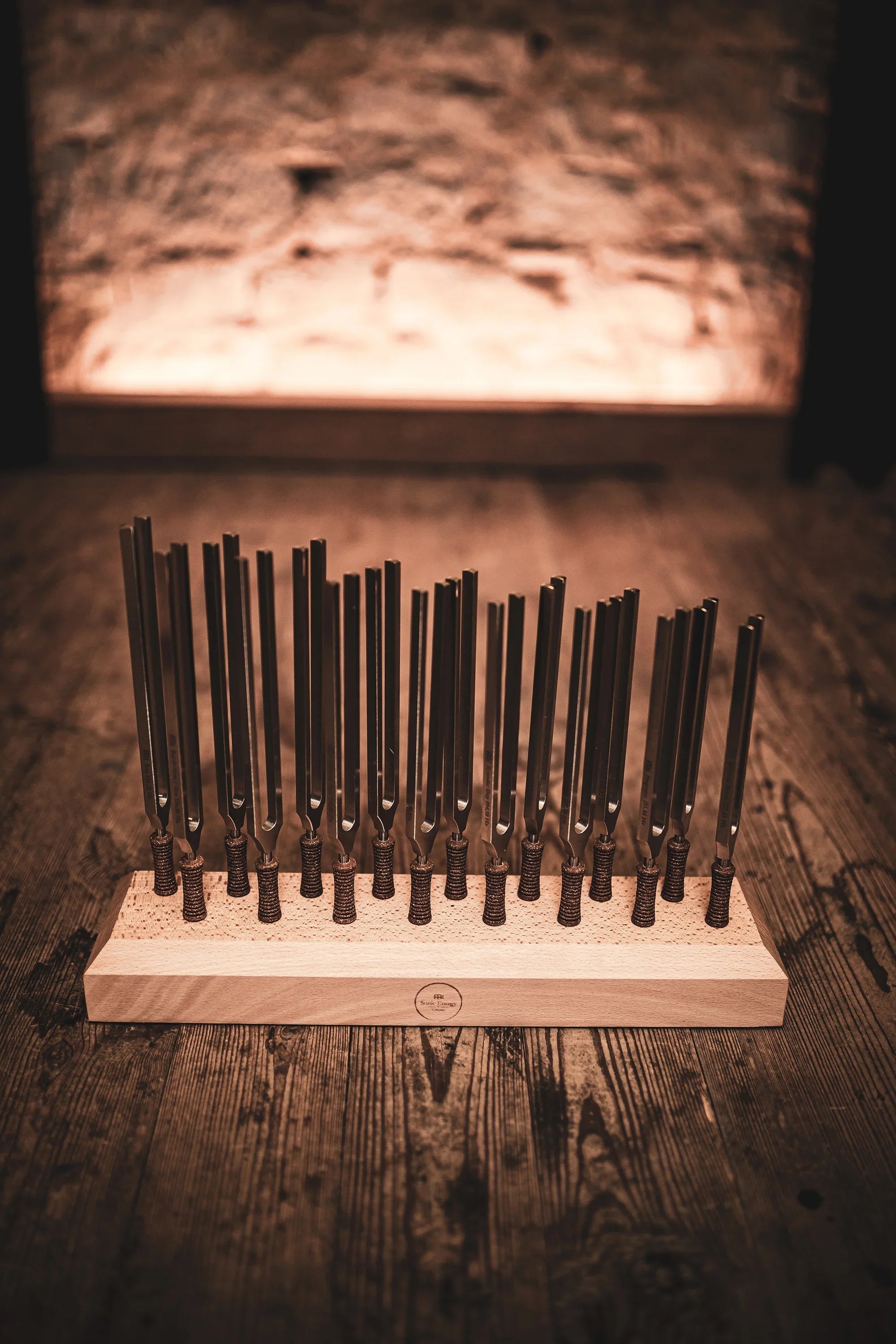 16-Piece Planetary Tuned Therapy Tuning Fork Set Utah Energy Healing Center