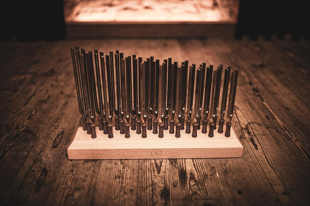 27-Piece Planetary Tuned Therapy Tuning Fork Set Utah Energy Healing Center