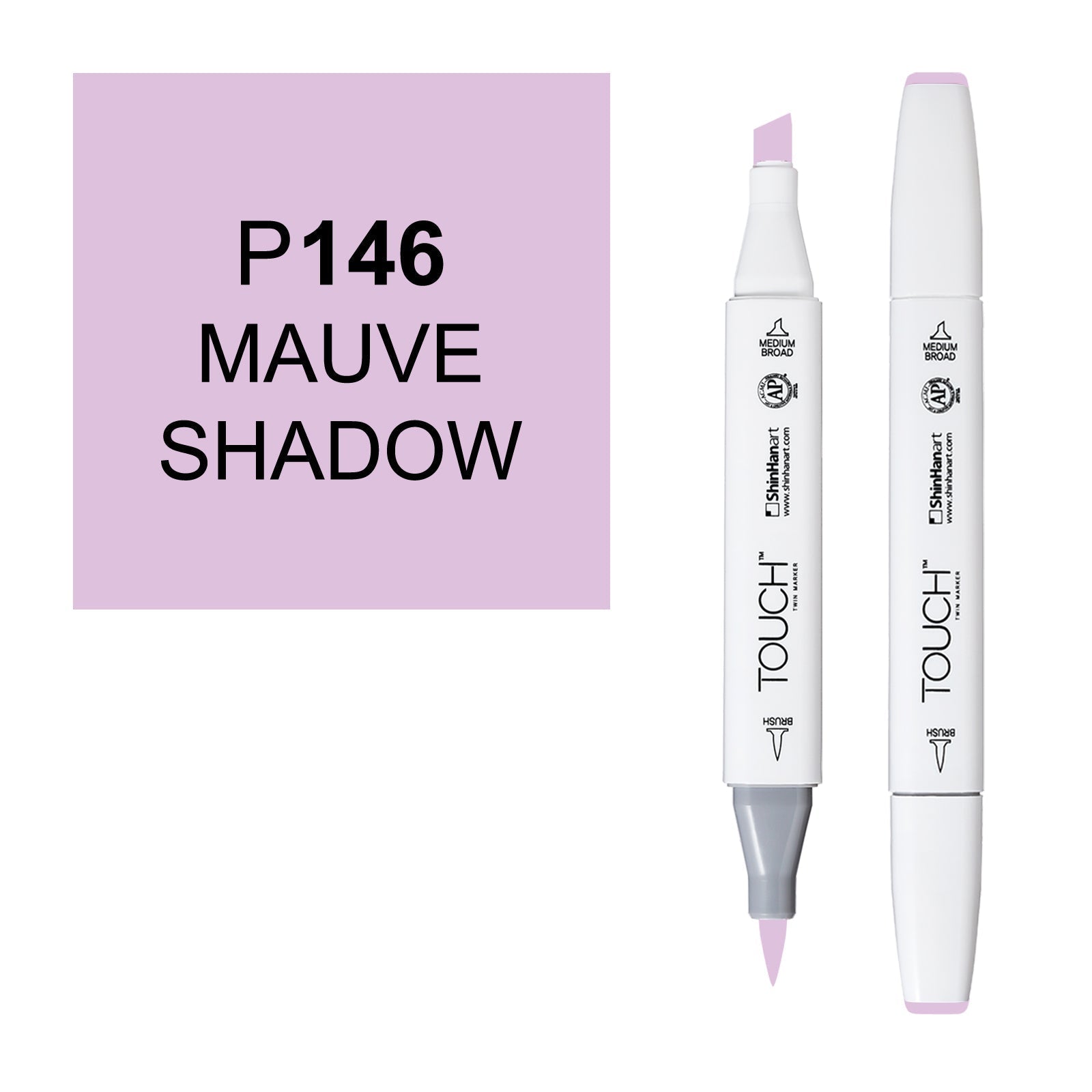 ShinHan Touch Twin Marker - 146 Mauve Shadow ShopSketchBox