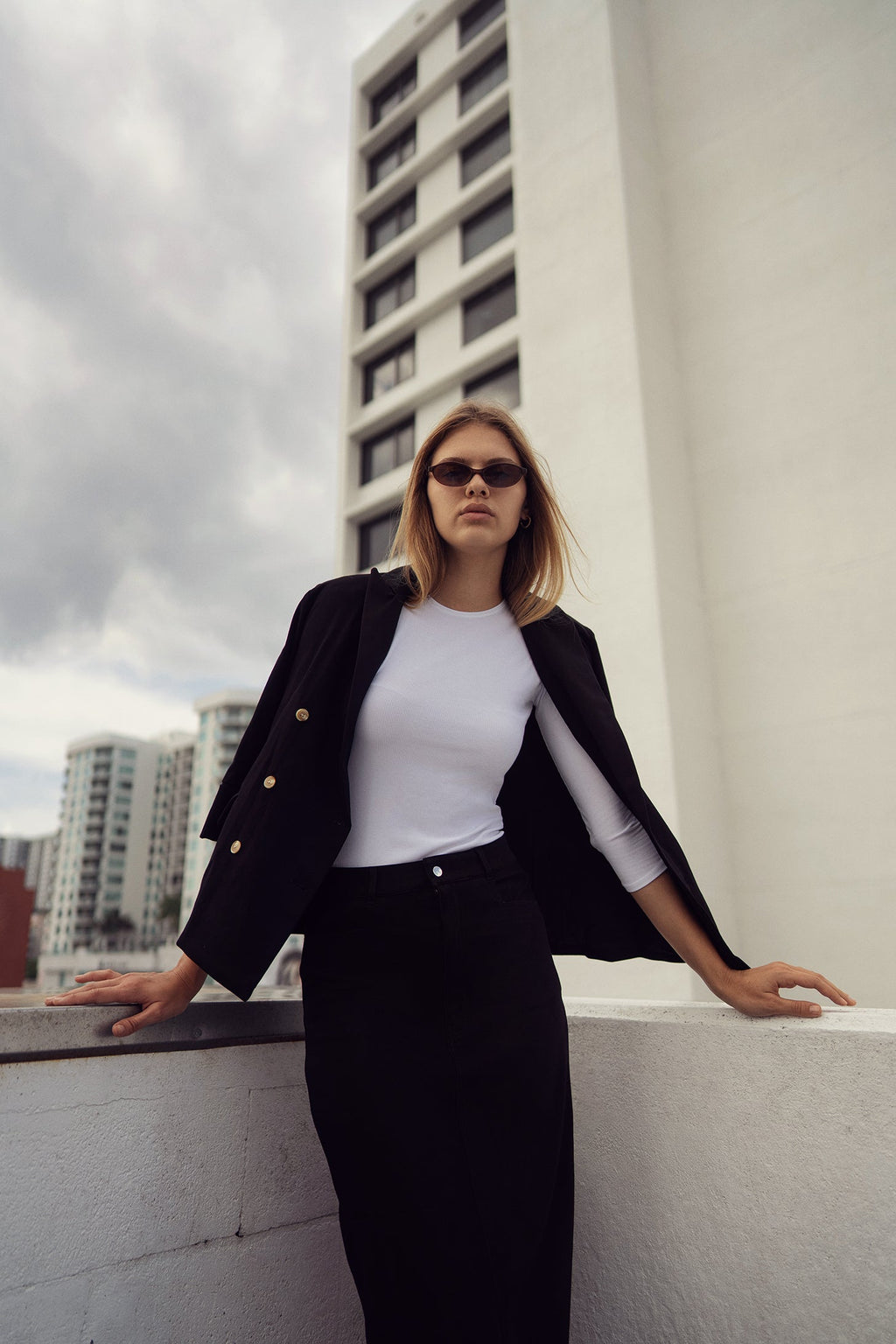 STRETCH SUMMER  BLAZER profile-nyc