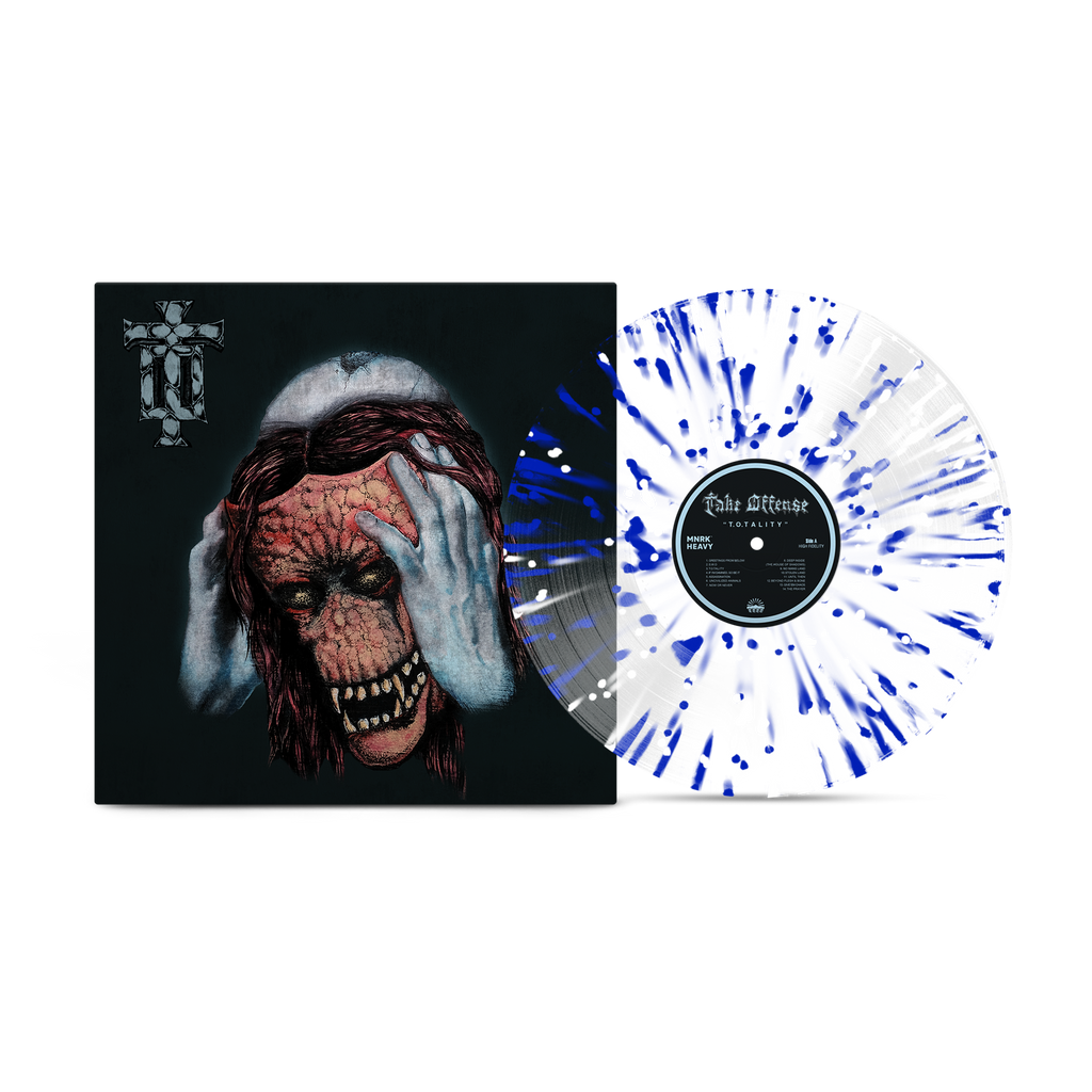 Take Offense - T.O.tality Clear Cobalt Splatter MNRK Heavy