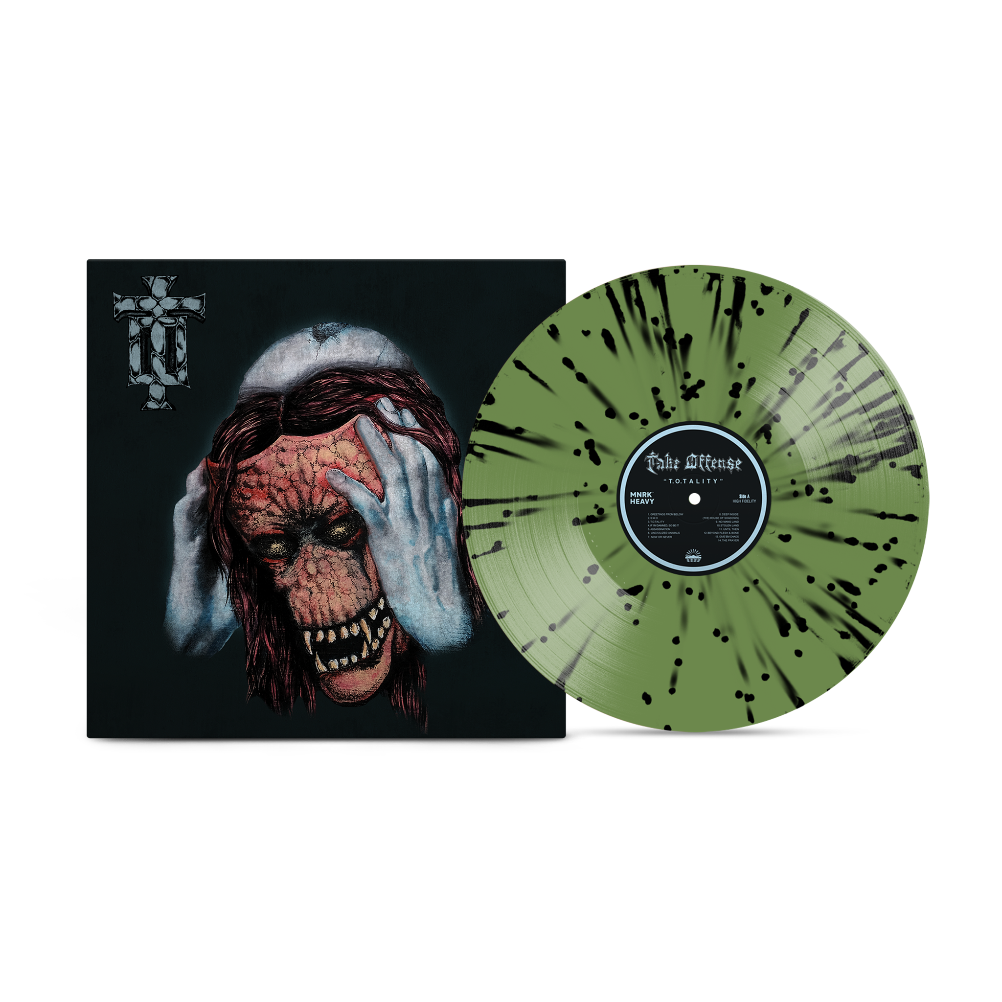Take Offense - T.O.tality Splatter Vinyl MNRK Heavy
