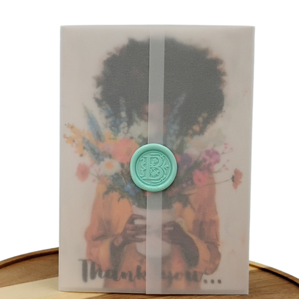 Thank You & Appreciation Card  for Mothers or Anyone who has Nurtured You Black Magic Social Club